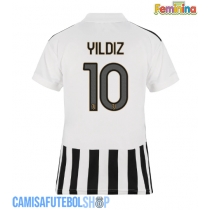 Camisa de time de futebol Juventus Kenan Yildiz #10 Replicas 1º Equipamento Feminina 2026-27 Manga Curta